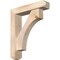 Ekena Millwork Westlake Craftsman Smooth Bracket w/ Offset Brace, Douglas Fir, 5 1/2"W x 24"D x 28"H BKT0604X24X28WTL04SDF - alternate 1